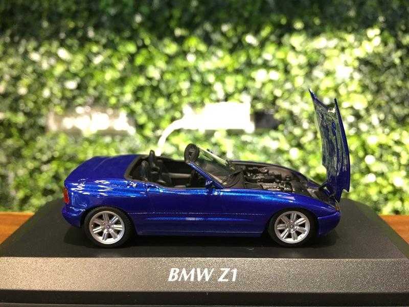 1/43 Minichamps BMW Z1 (E30) 1991 Blue Metallic【MGM】