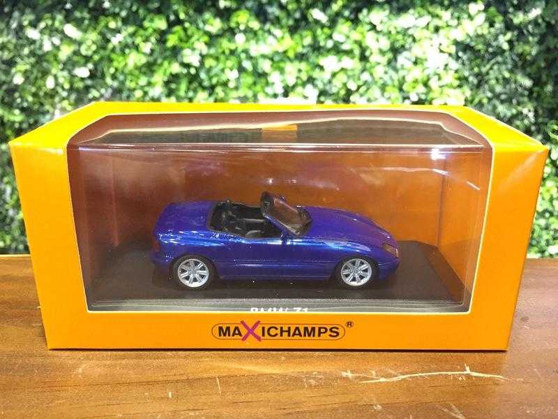 1/43 Minichamps BMW Z1 (E30) 1991 Blue Metallic【MGM】