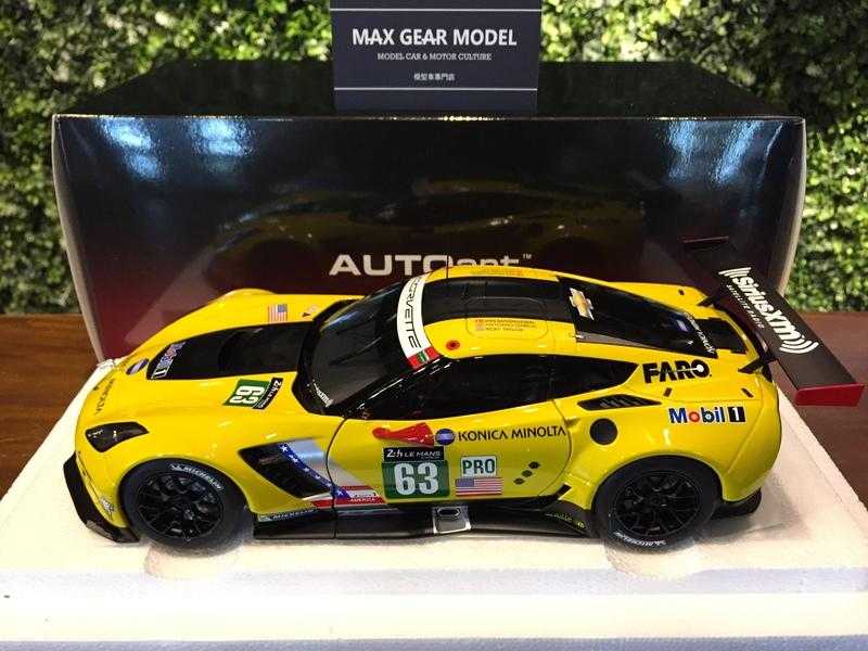 1/18 AUTOart Chevrolet Corvette C7.R LeMans 24H #63【MGM】