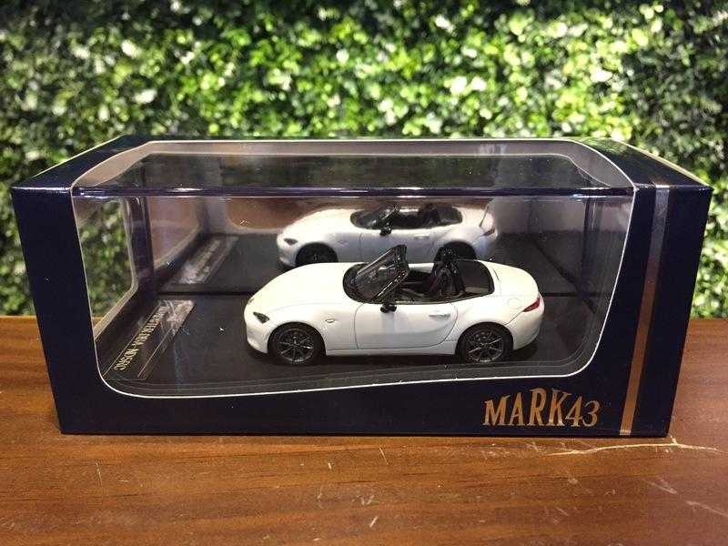 1/43 Mark43 Mazda Roadster (ND5RC) MX5 Crystal White【MGM】