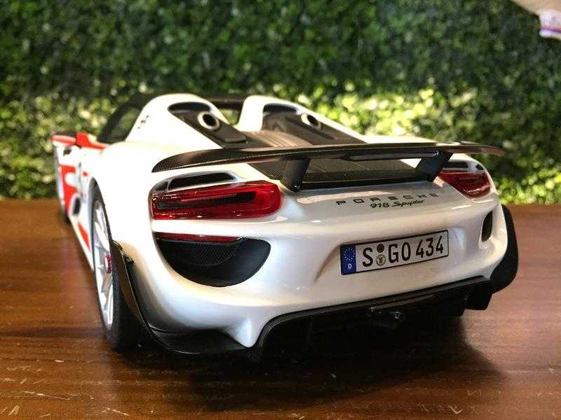 1/12 GT Spirit Porsche 918 Spyder Weissach Package GT78【MGM】