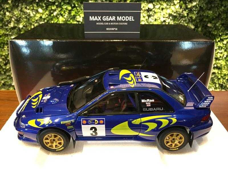 1/18 AUTOart Subaru Impreza WRC 1997 #3 Rally of Safari【MGM】