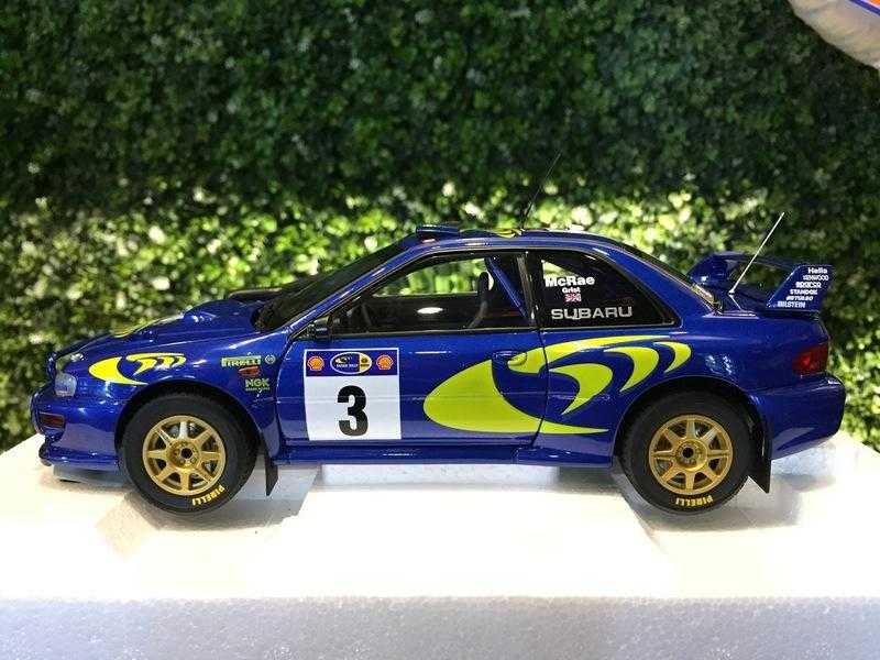 1/18 AUTOart Subaru Impreza WRC 1997 #3 Rally of Safari【MGM】