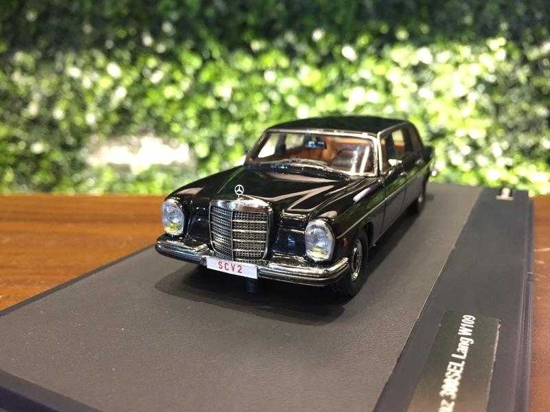 1/43 Matrix Mercedes-Benz 300SEL Lang W109 1967 Black【MGM】