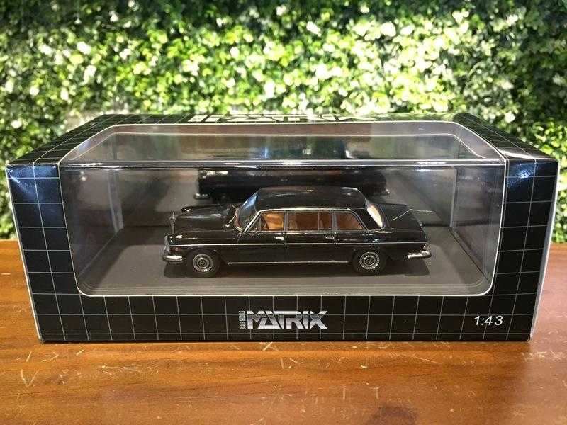 1/43 Matrix Mercedes-Benz 300SEL Lang W109 1967 Black【MGM】