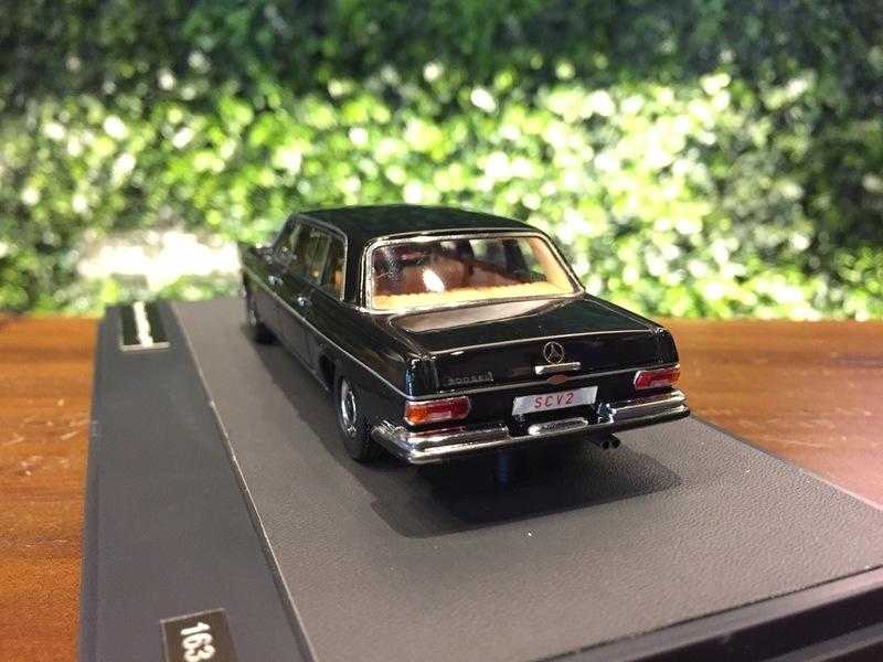 1/43 Matrix Mercedes-Benz 300SEL Lang W109 1967 Black【MGM】