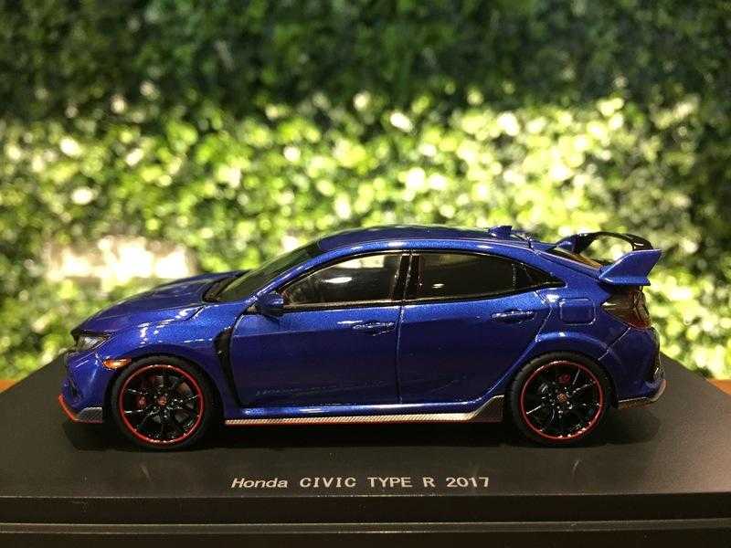 1/43 Ebbro Honda Civic Type R (FK8) 2017 Blue 45575【MGM】