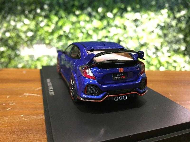 1/43 Ebbro Honda Civic Type R (FK8) 2017 Blue 45575【MGM】