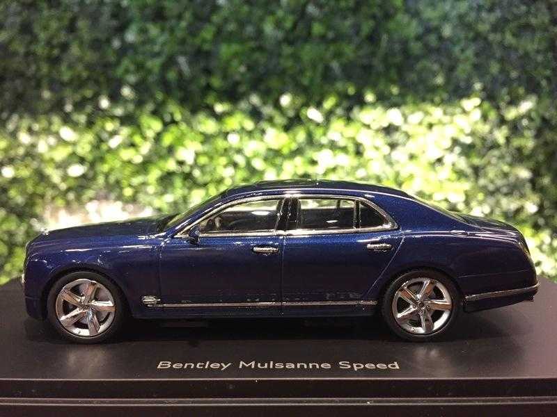 1/43 Kyosho Bentley Mulsanne Speed 2014 Marlin Blue【MGM】