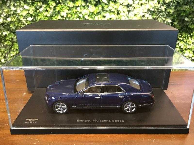 1/43 Kyosho Bentley Mulsanne Speed 2014 Marlin Blue【MGM】