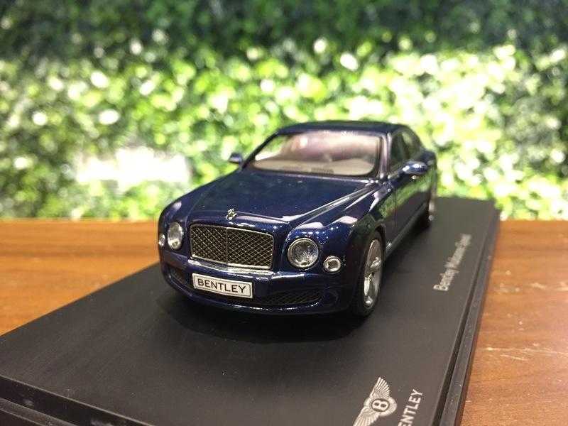 1/43 Kyosho Bentley Mulsanne Speed 2014 Marlin Blue【MGM】