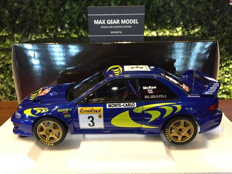 1/18 AUTOart Subaru Impreza WRC 1997 #3 Monte Carlo【MGM】