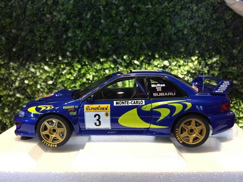 1/18 AUTOart Subaru Impreza WRC 1997 #3 Monte Carlo【MGM】