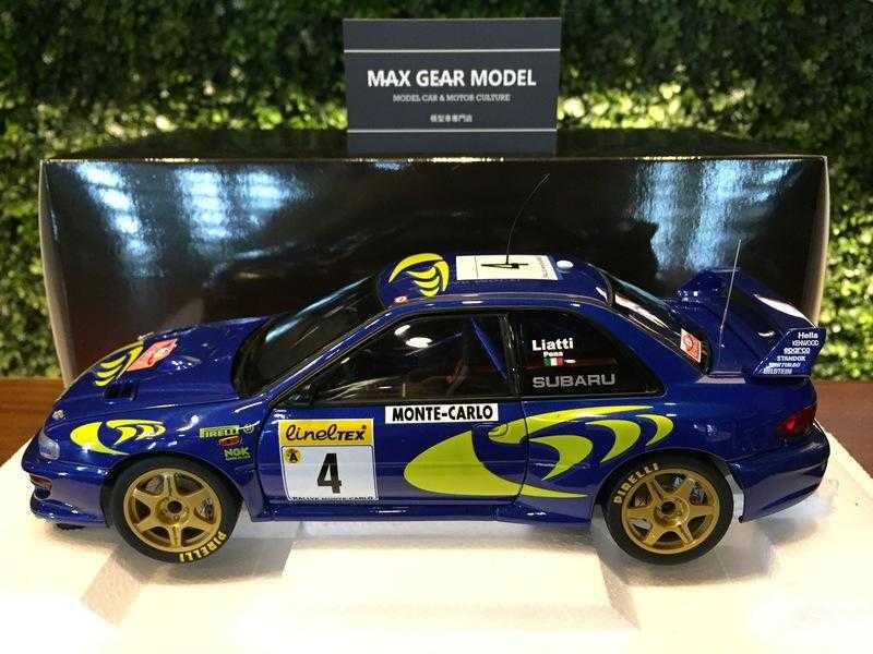 1/18 AUTOart Subaru Impreza WRC 1997 #4 Monte Carlo【MGM】