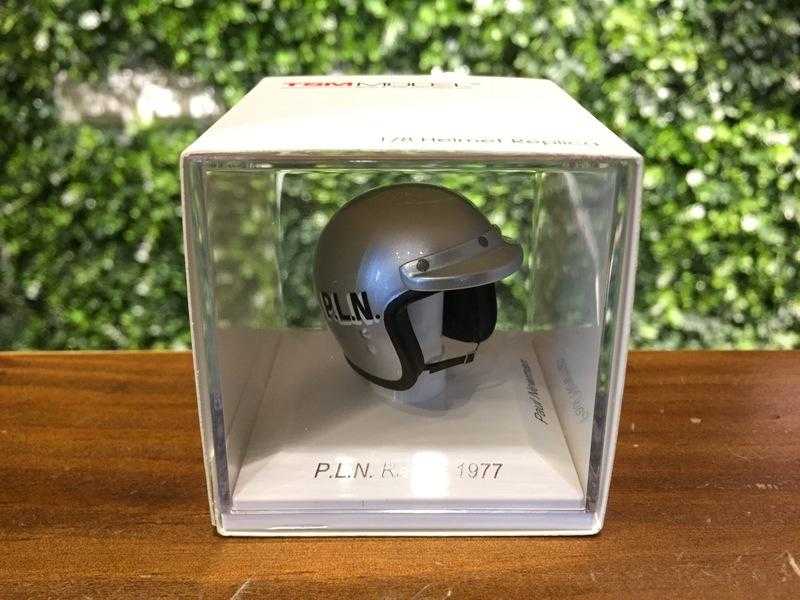 1/8 TSM Helmet Paul Newman 1977 P.L.N. Racing TSMAC0002【MGM】