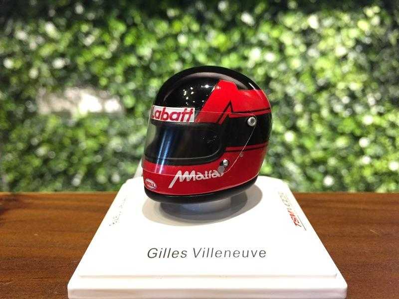 1/8 TSM Helmet Gilles Villeneuve 1978 Ferrari TSMAC0003【MGM】