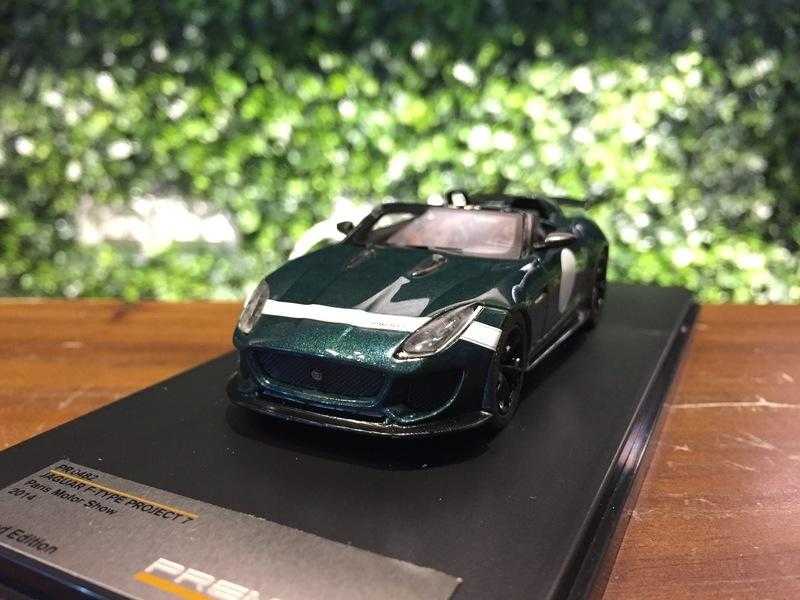 1/43 Premium X Jaguar F-Type Project 7 Green Metallic【MGM】