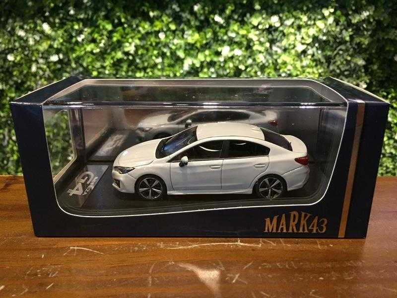 1/43 Mark43 Subaru Impreza G4 2.0iS EyeSight 白 PM4378W【MGM】