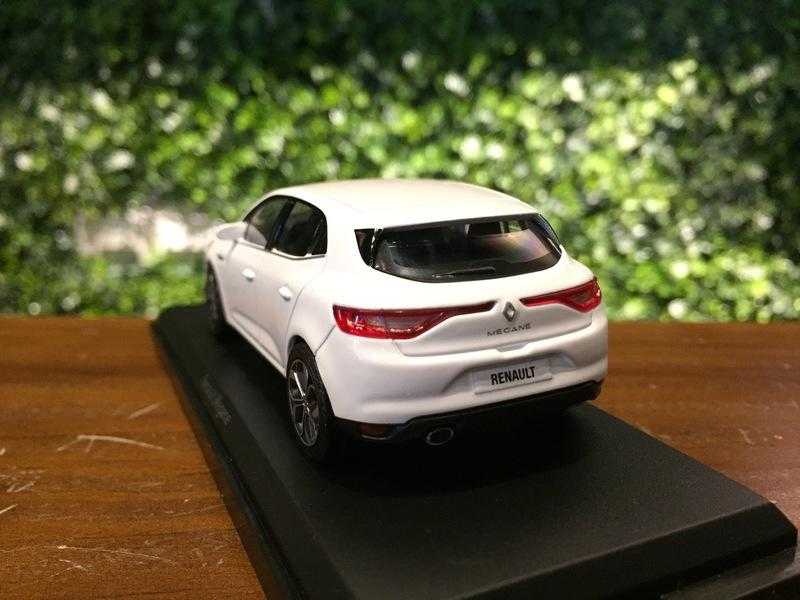 1/43 Norev Renault Megane 2016 White【MGM】