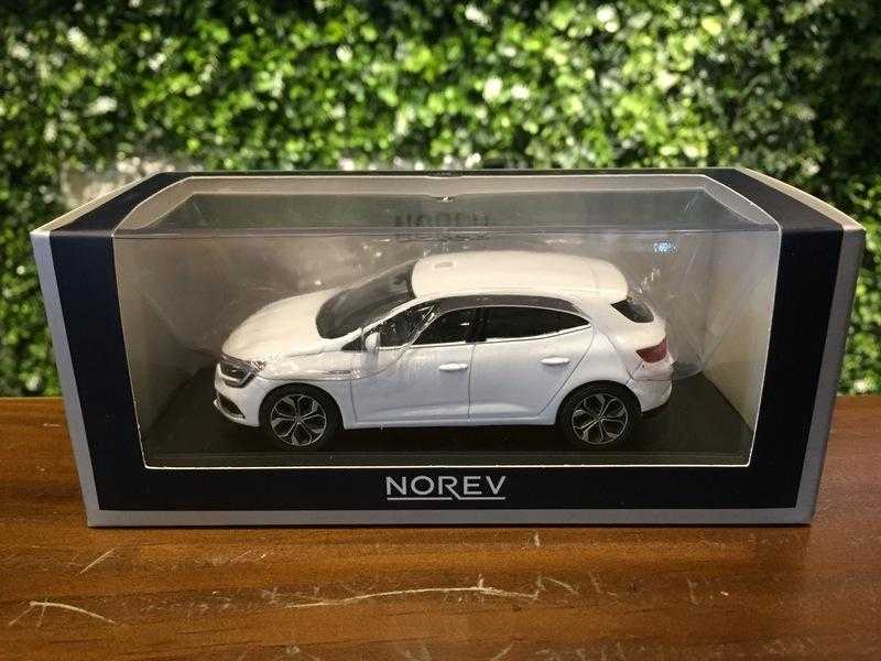 1/43 Norev Renault Megane 2016 White【MGM】