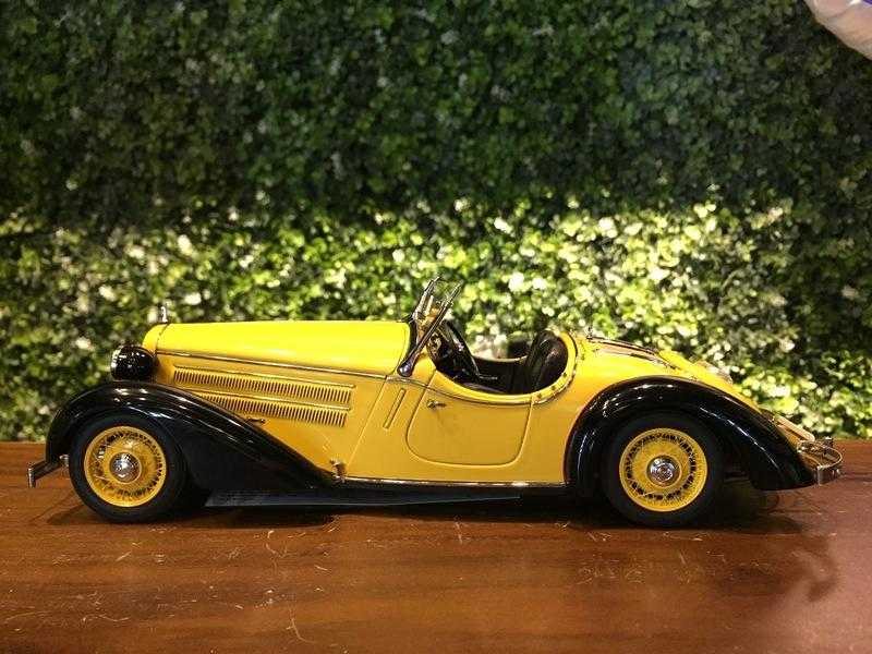 1/18 CMC Audi 225 Front Roadster, 1935 BK/YW M075A【MGM】