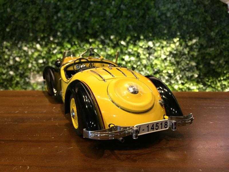 1/18 CMC Audi 225 Front Roadster, 1935 BK/YW M075A【MGM】