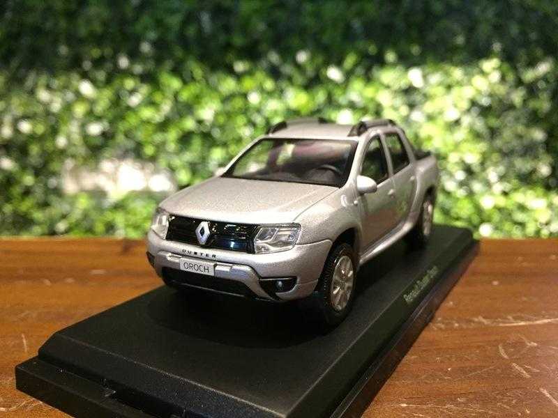 1/43 Norev Renault Duster Oroch Pick-Up 2016 Silver【MGM】