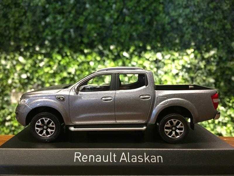 1/43 Norev Renault Alaskan Pick-Up 2017 Grey Metallic【MGM】