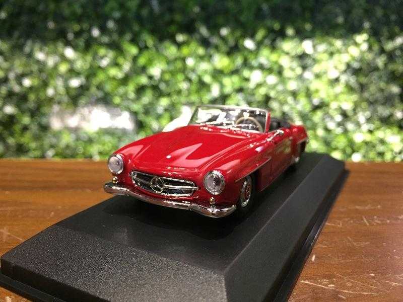 1/43 Minichamps Mercedes-Benz 190 SL 1955 Red【MGM】