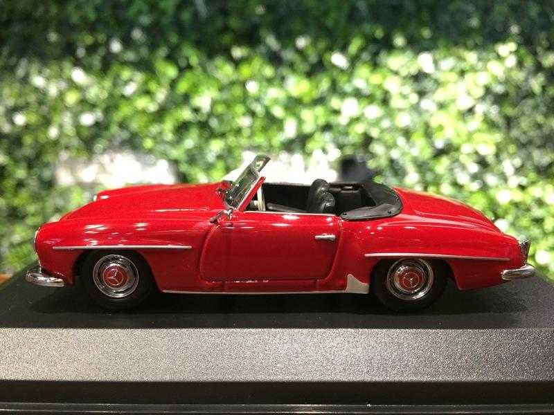 1/43 Minichamps Mercedes-Benz 190 SL 1955 Red【MGM】