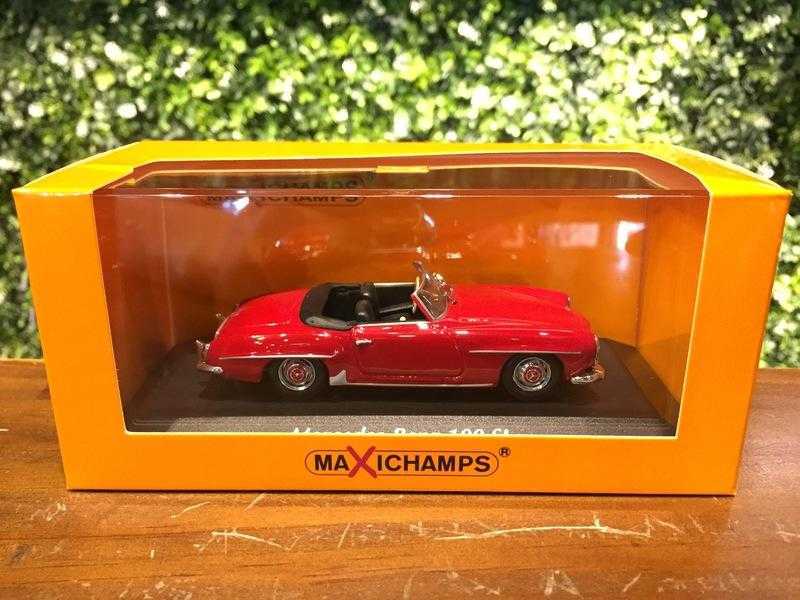 1/43 Minichamps Mercedes-Benz 190 SL 1955 Red【MGM】