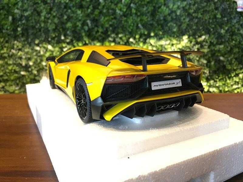 1/18 Autoart Lamborghini Aventador LP750-4 SV Yellow【MGM】