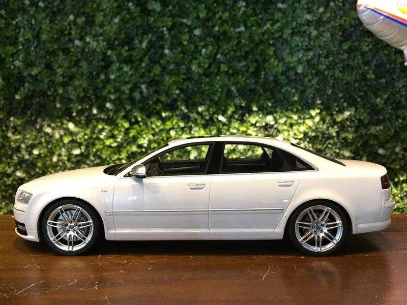 1/18 Otto Audi S8 2008 White OT699【MGM】