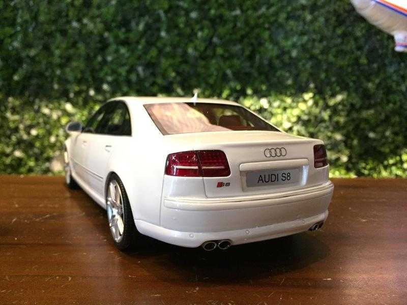 1/18 Otto Audi S8 2008 White OT699【MGM】