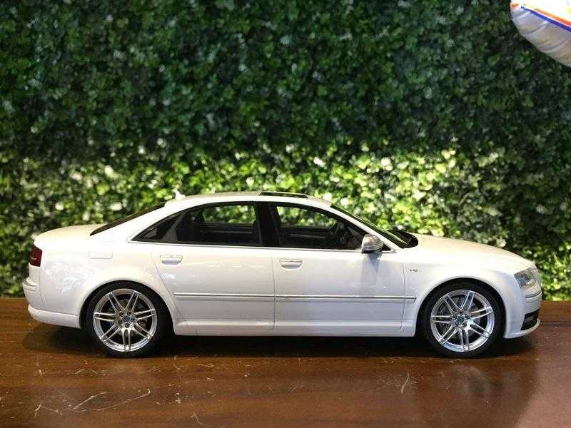 1/18 Otto Audi S8 2008 White OT699【MGM】