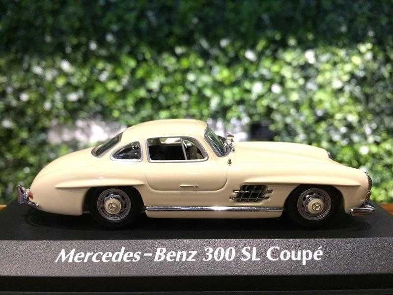 1/43 Minichamps Mercedes-Benz 300 SL Coupe 1955 Cream【MGM】