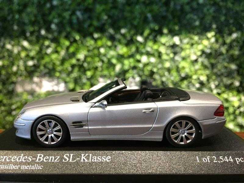 1/43 Minichamps Mercedes-Benz SL-Class R230 2007 Silver【MGM】