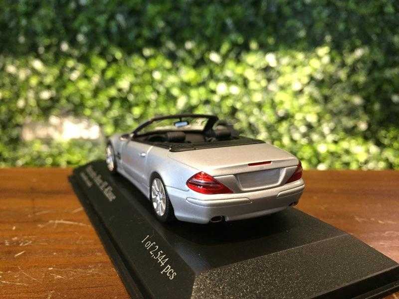 1/43 Minichamps Mercedes-Benz SL-Class R230 2007 Silver【MGM】