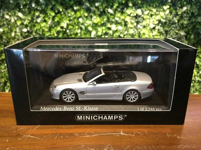 1/43 Minichamps Mercedes-Benz SL-Class R230 2007 Silver【MGM】