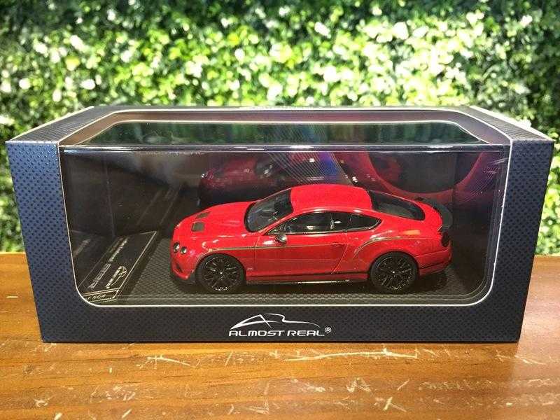 1/43 Almost Real Bentley Continental GT3-R Red 430402【MGM】