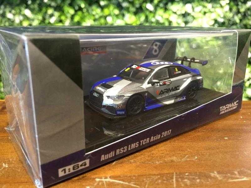 1/64 Tarmac Works Audi RS3 LMS TCR Asia 2017【MGM】