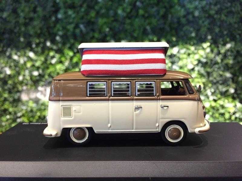 1/43 Schuco Volkswagen VW T1 Camping Bus Beige【MGM】
