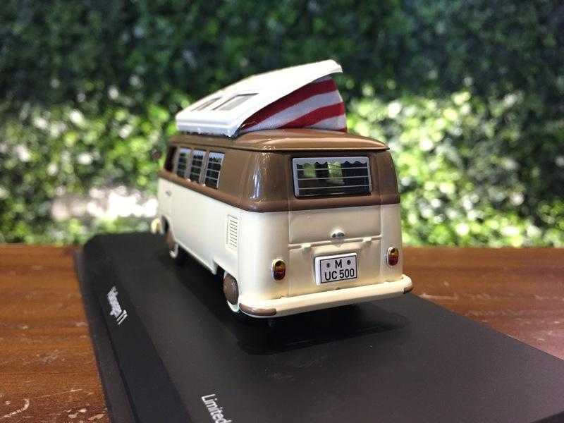 1/43 Schuco Volkswagen VW T1 Camping Bus Beige【MGM】