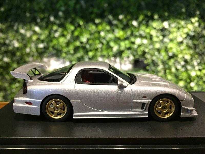 1/43 Hi-Story Mazda RX-7 R-SPEC (2000) Silver HS205SL【MGM】