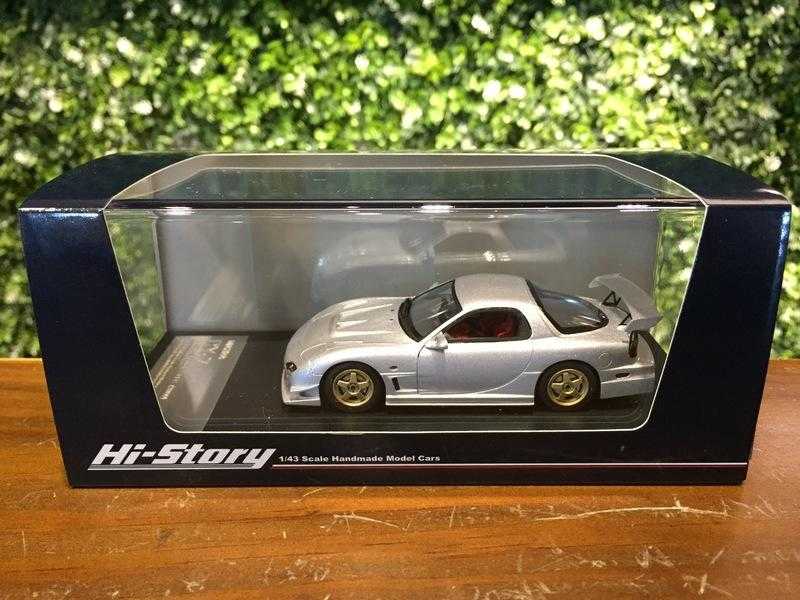 1/43 Hi-Story Mazda RX-7 R-SPEC (2000) Silver HS205SL【MGM】