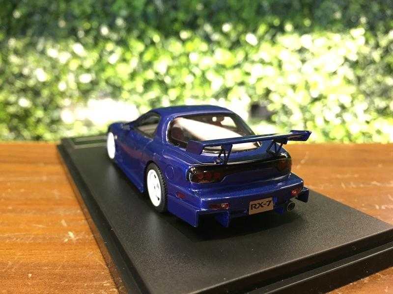 1/43 Hi-Story Mazda RX-7 R-SPEC (2000) Blue HS205BL【MGM】