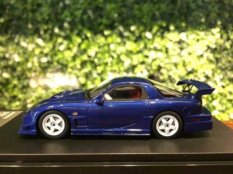 1/43 Hi-Story Mazda RX-7 R-SPEC (2000) Blue HS205BL【MGM】