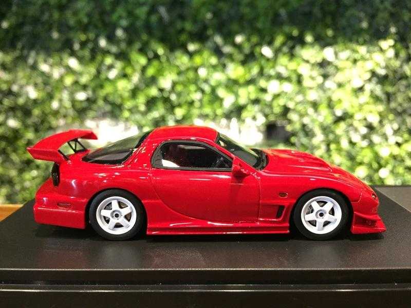 1/43 Hi-Story Mazda RX-7 R-SPEC (2000) Red HS205RE【MGM】