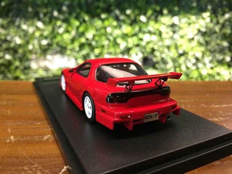 1/43 Hi-Story Mazda RX-7 R-SPEC (2000) Red HS205RE【MGM】