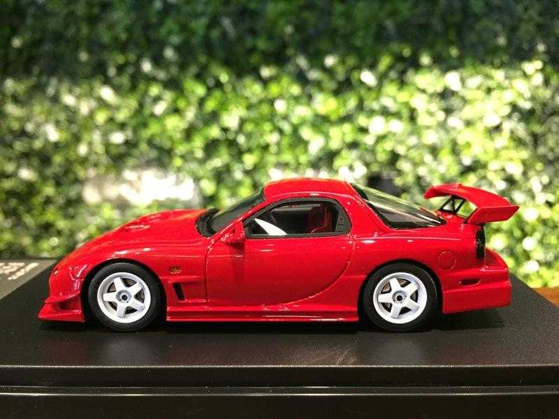 1/43 Hi-Story Mazda RX-7 R-SPEC (2000) Red HS205RE【MGM】